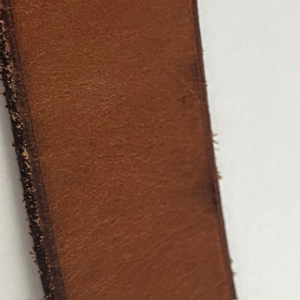 Banana Republic Brown Leather Belt with Brass Buckle - Picture 11 of 16